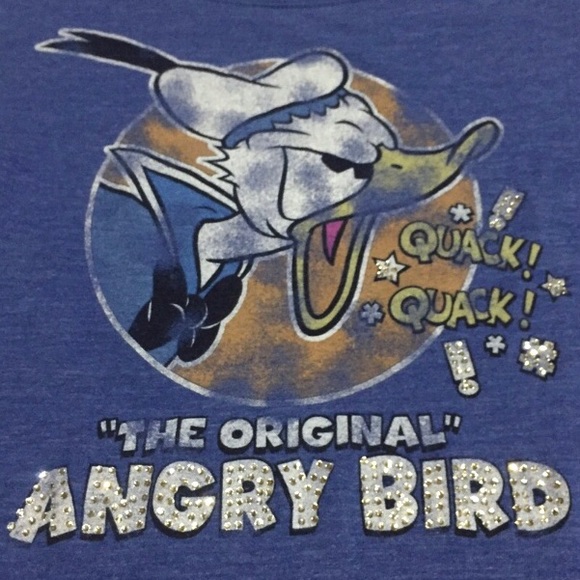 Donald Duck Angry Bird Tee - Picture 2 of 5